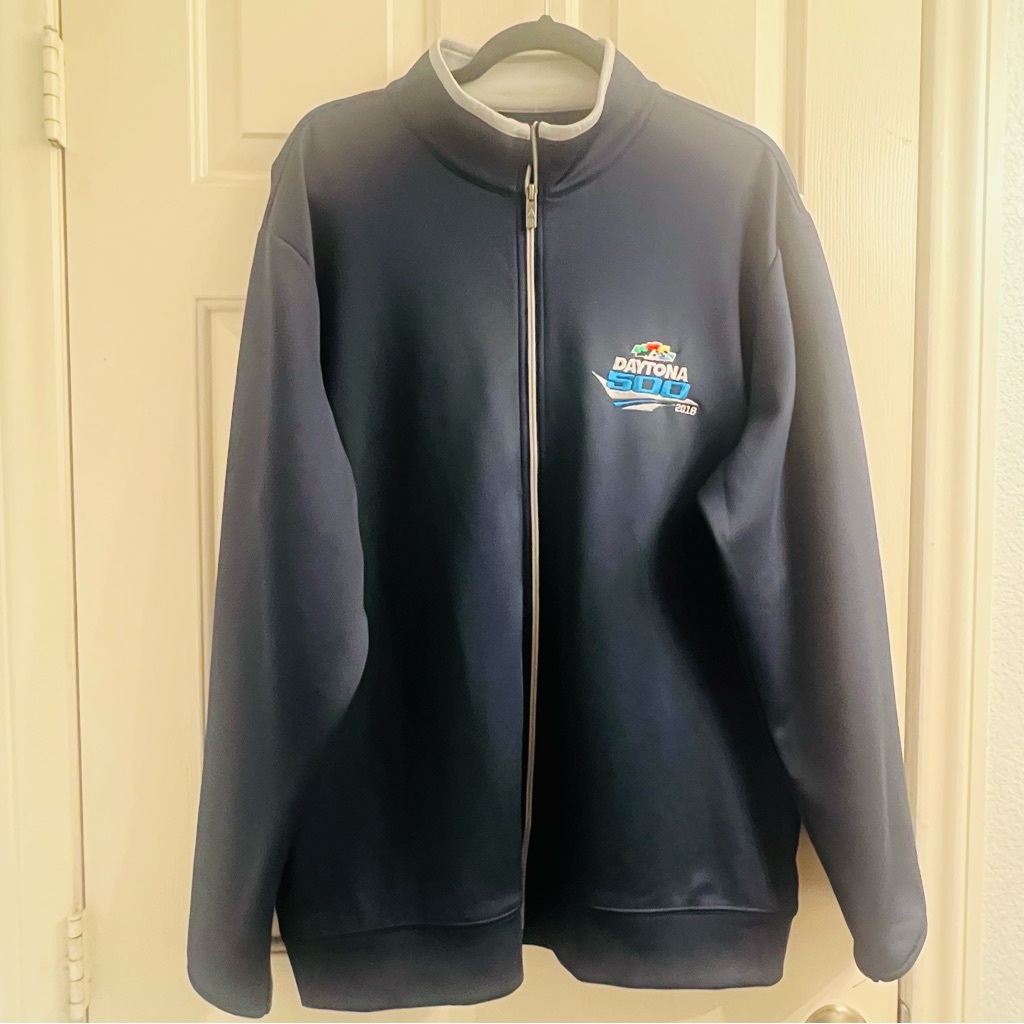 Antigua Daytona 500 2016 ZipUp Jacket Size Xl